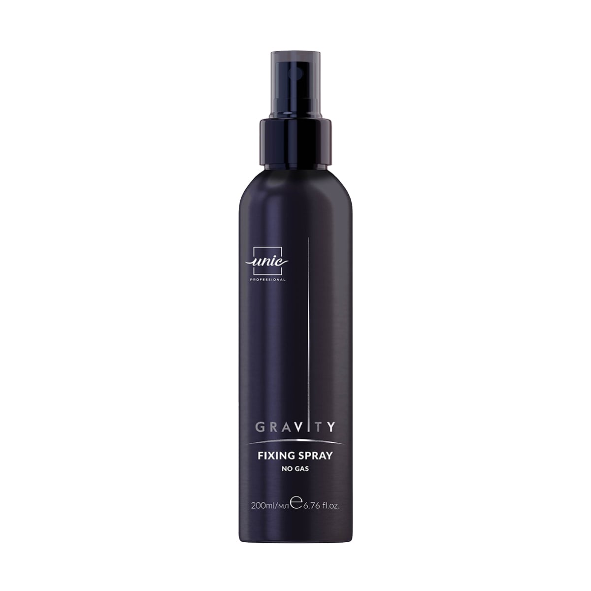 Рідкий лак для волосся Unic Gravity Fixing Spray сильної фіксації, 200 мл